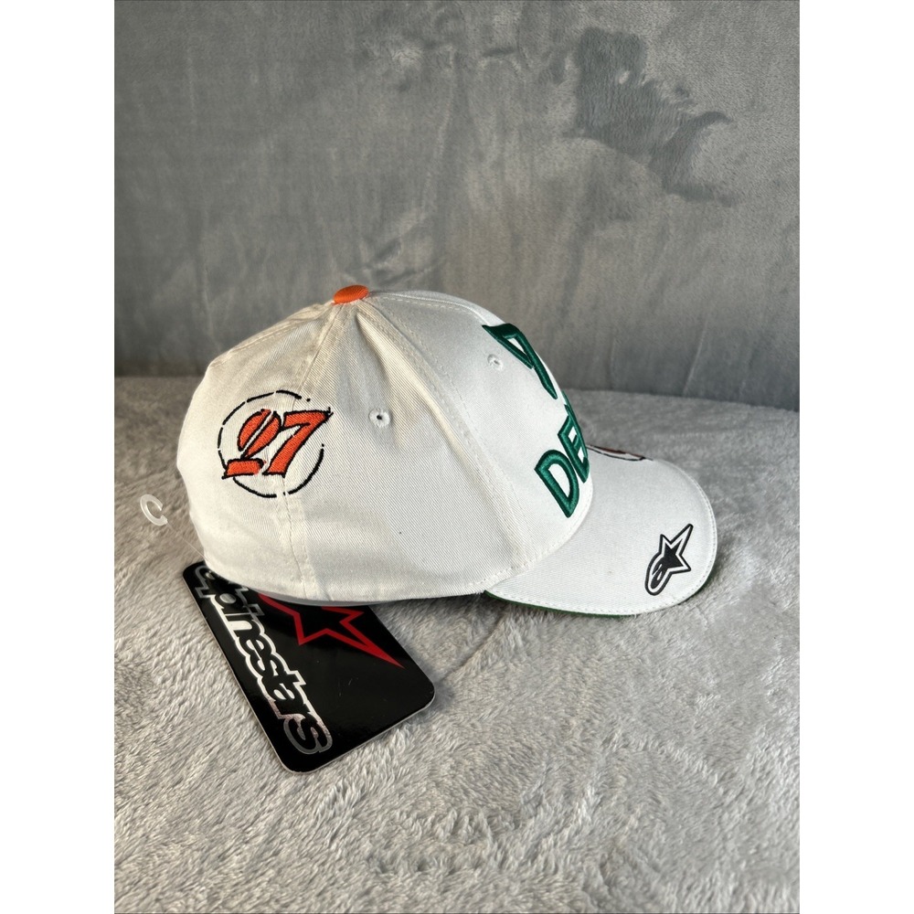 Alpinestars DEKRA #27 Hat S/M Fitted Racing Motorsport Adjustable Y2K - Picture 6 of 11